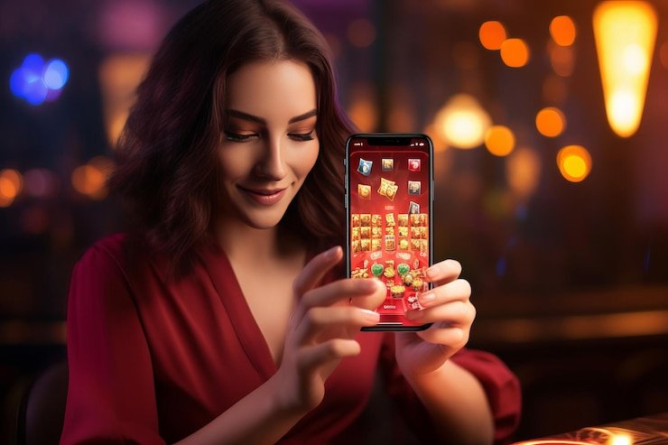 Antarmuka aplikasi mobile tongkatwin menampilkan menu navigasi, pasar Liga 1, dan opsi deposit
